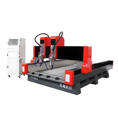 Machine à gravure en pierre multi-broches